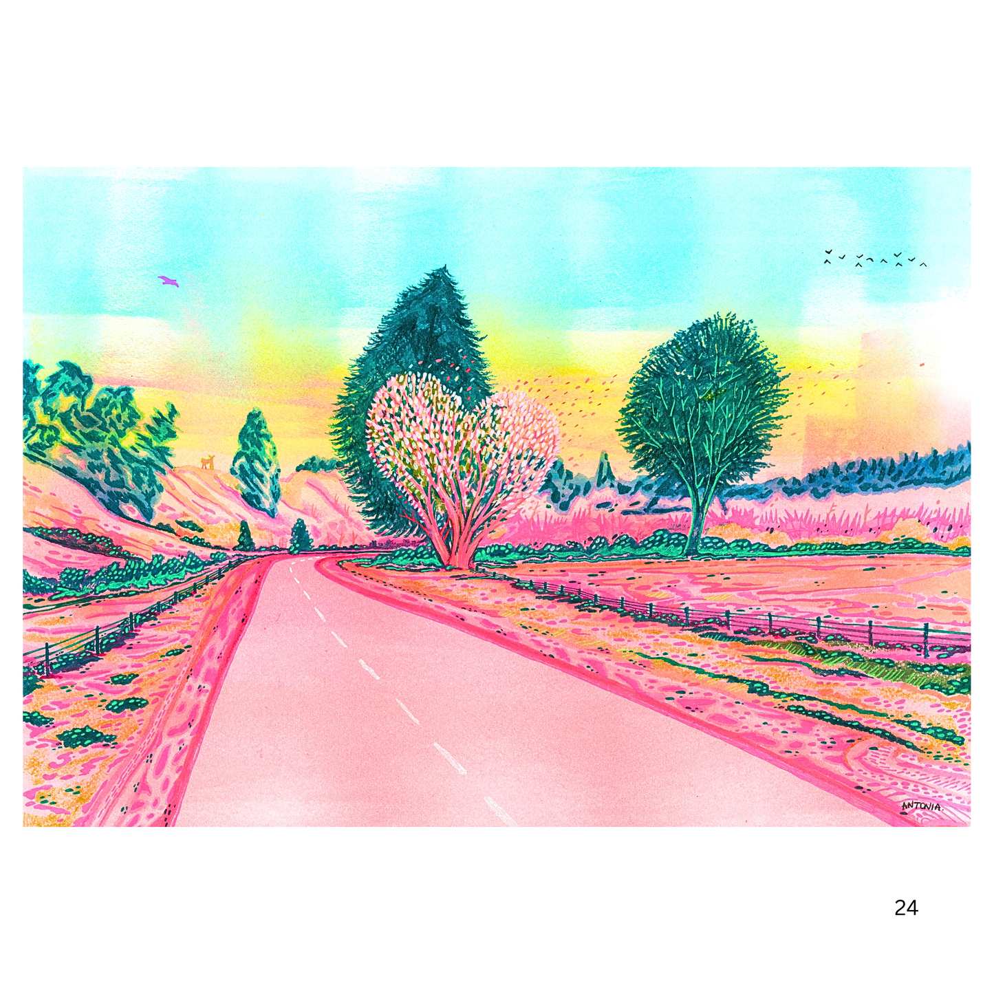 2O24 • Media Mix A3 (42 unique illustrations)