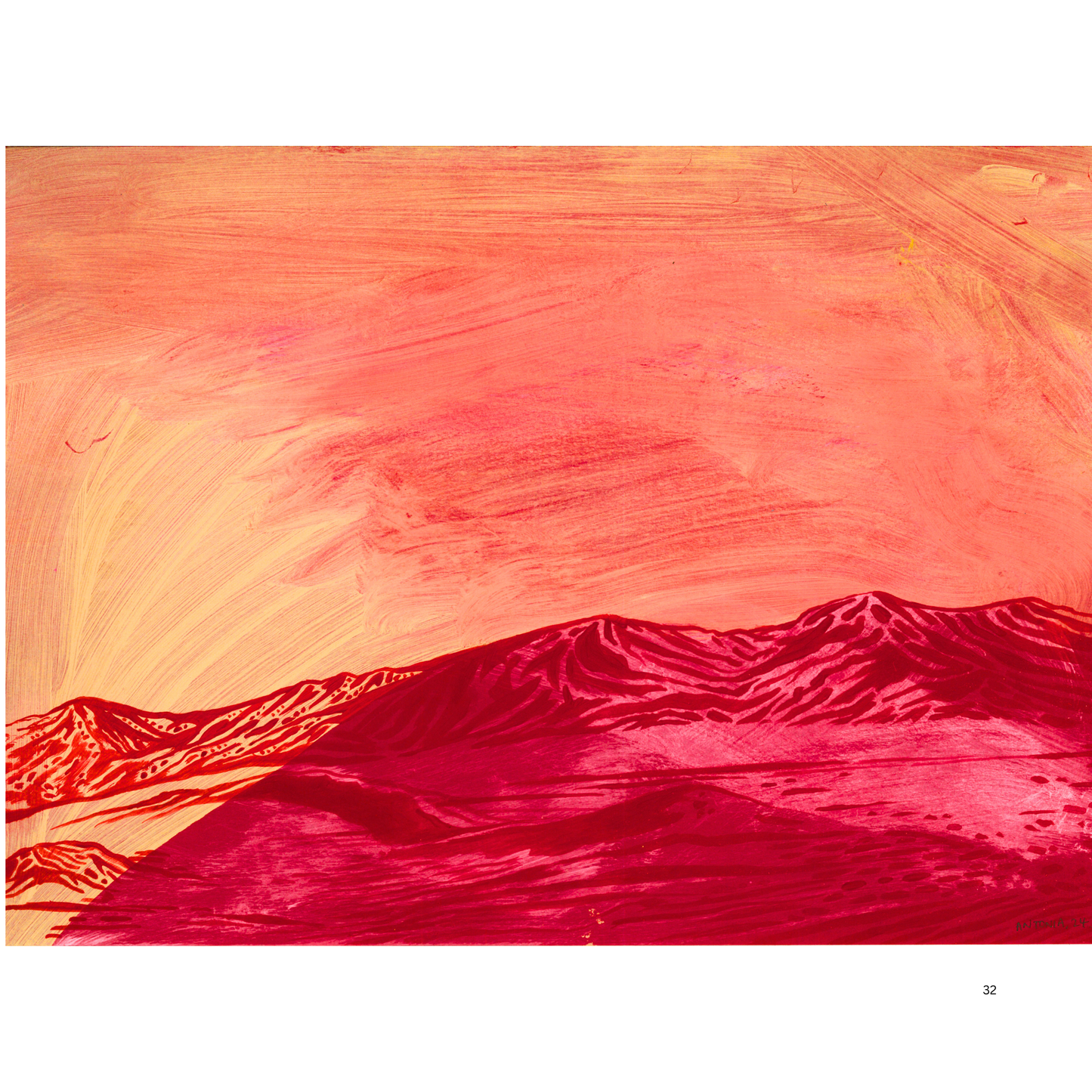 2O24 • Media Mix Landscapes A4 (70 unique illustrations)