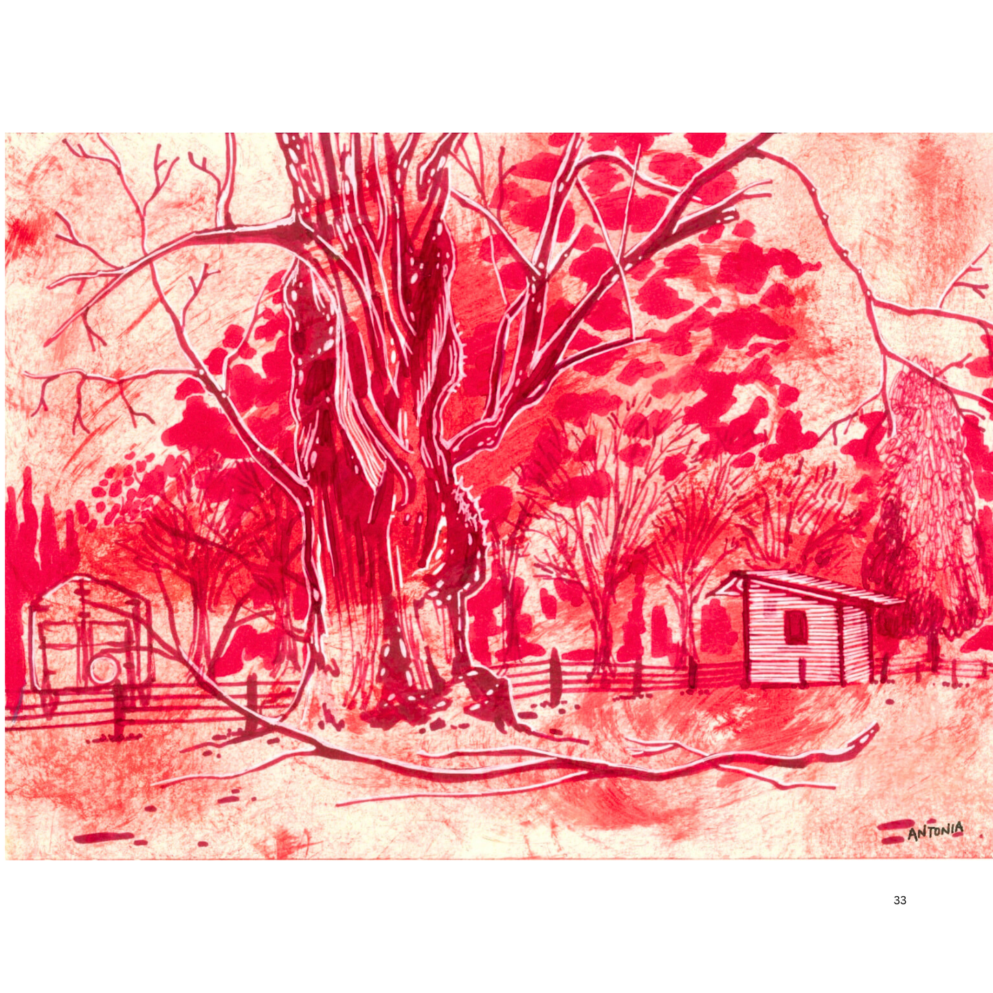 2O24 • Media Mix Landscapes A4 (70 unique illustrations)