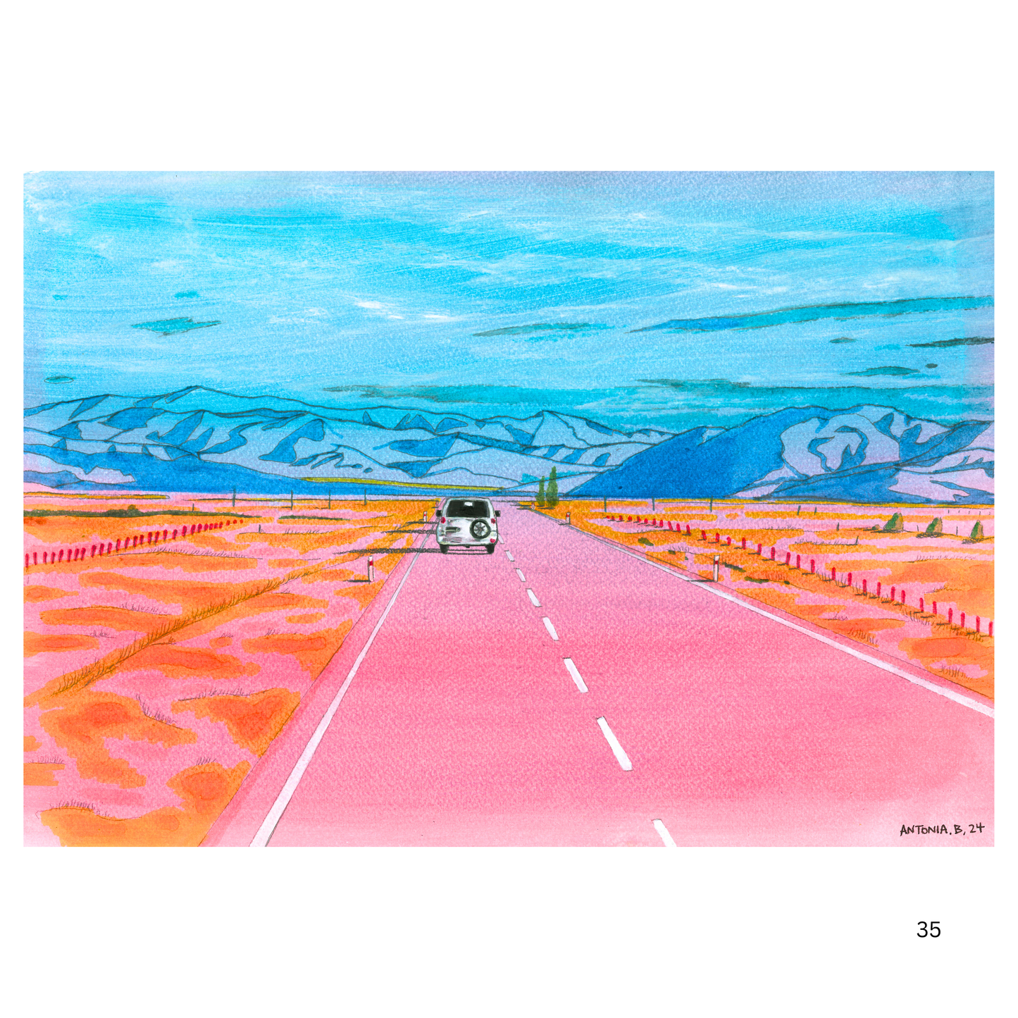 2O24 • Media Mix A3 (42 unique illustrations)