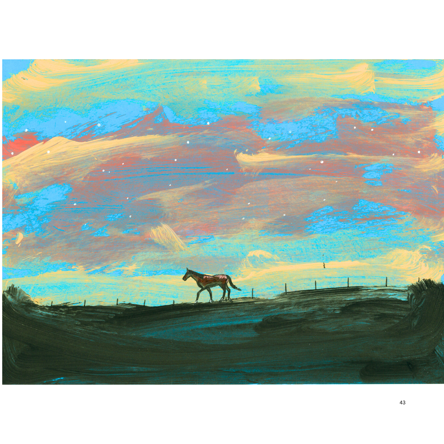 2O24 • Media Mix Landscapes A4 (70 unique illustrations)
