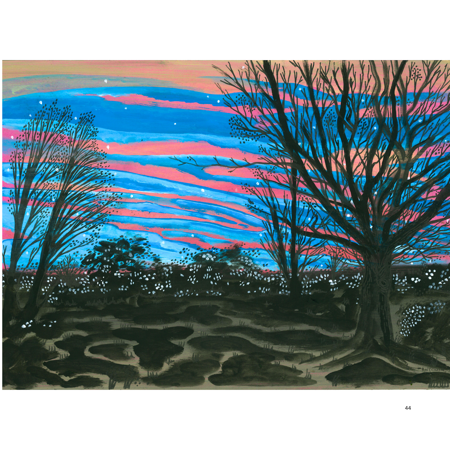 2O24 • Media Mix Landscapes A4 (70 unique illustrations)