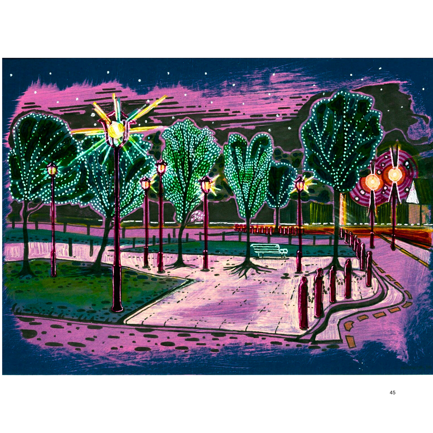 2O24 • Media Mix Landscapes A4 (70 unique illustrations)
