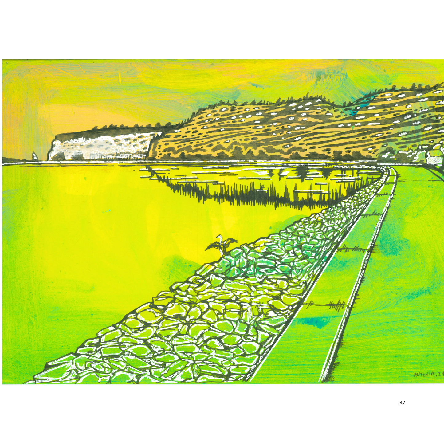 2O24 • Media Mix Landscapes A4 (70 unique illustrations)