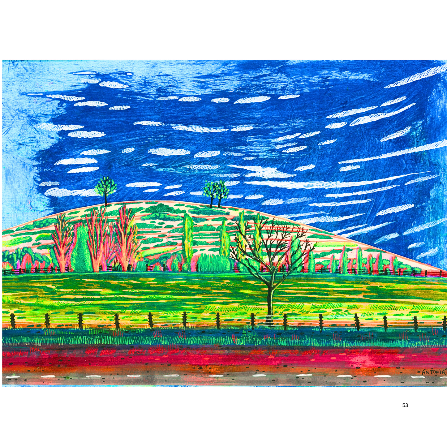 2O24 • Media Mix Landscapes A4 (70 unique illustrations)
