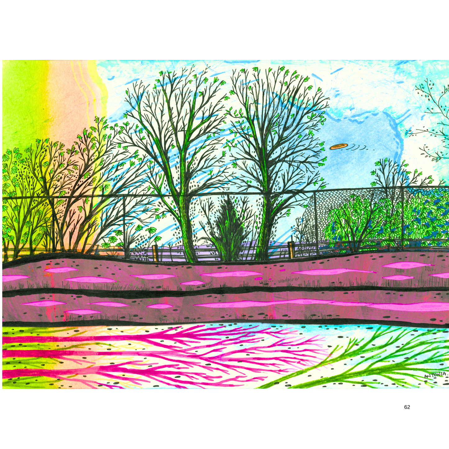 2O24 • Media Mix Landscapes A4 (70 unique illustrations)