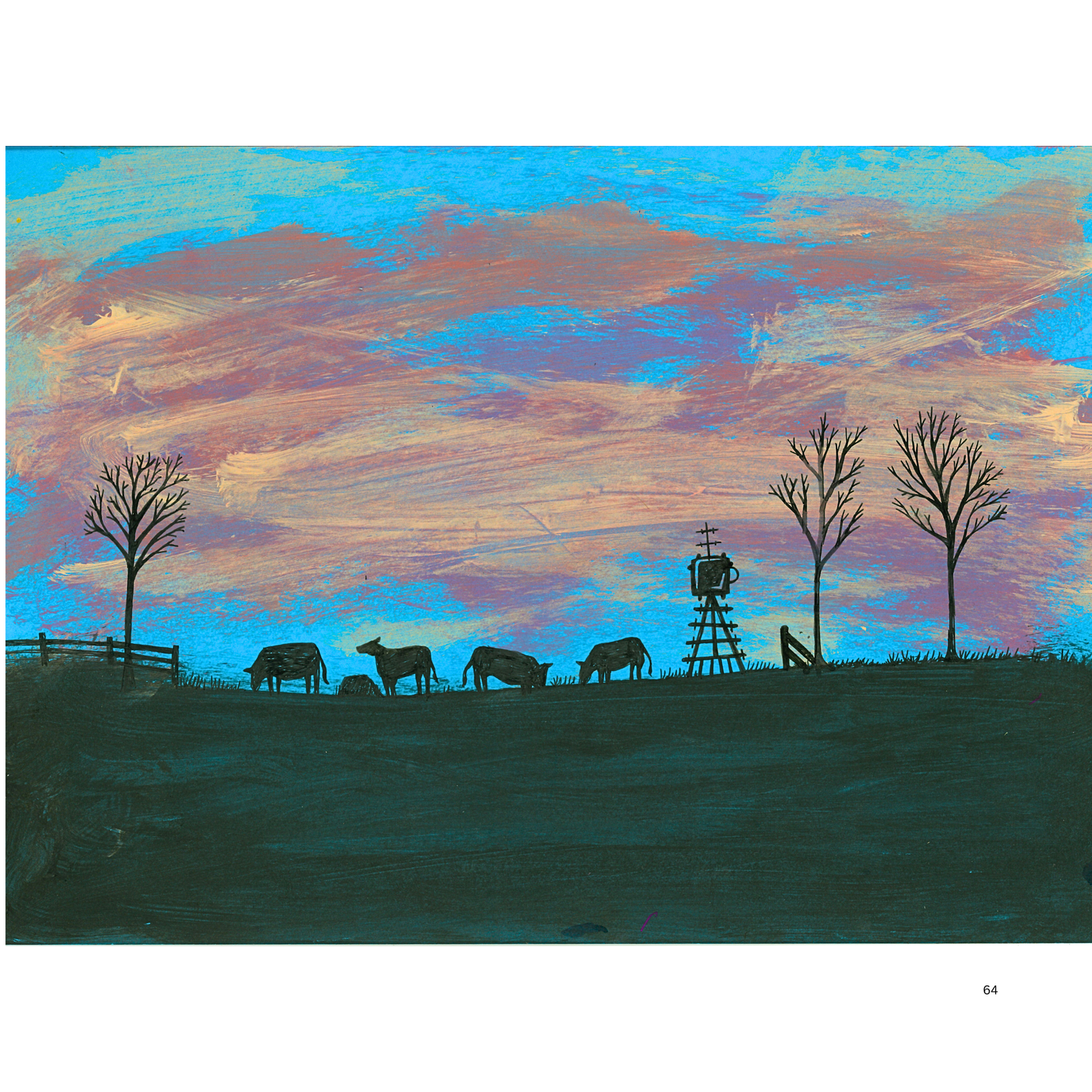 2O24 • Media Mix Landscapes A4 (70 unique illustrations)