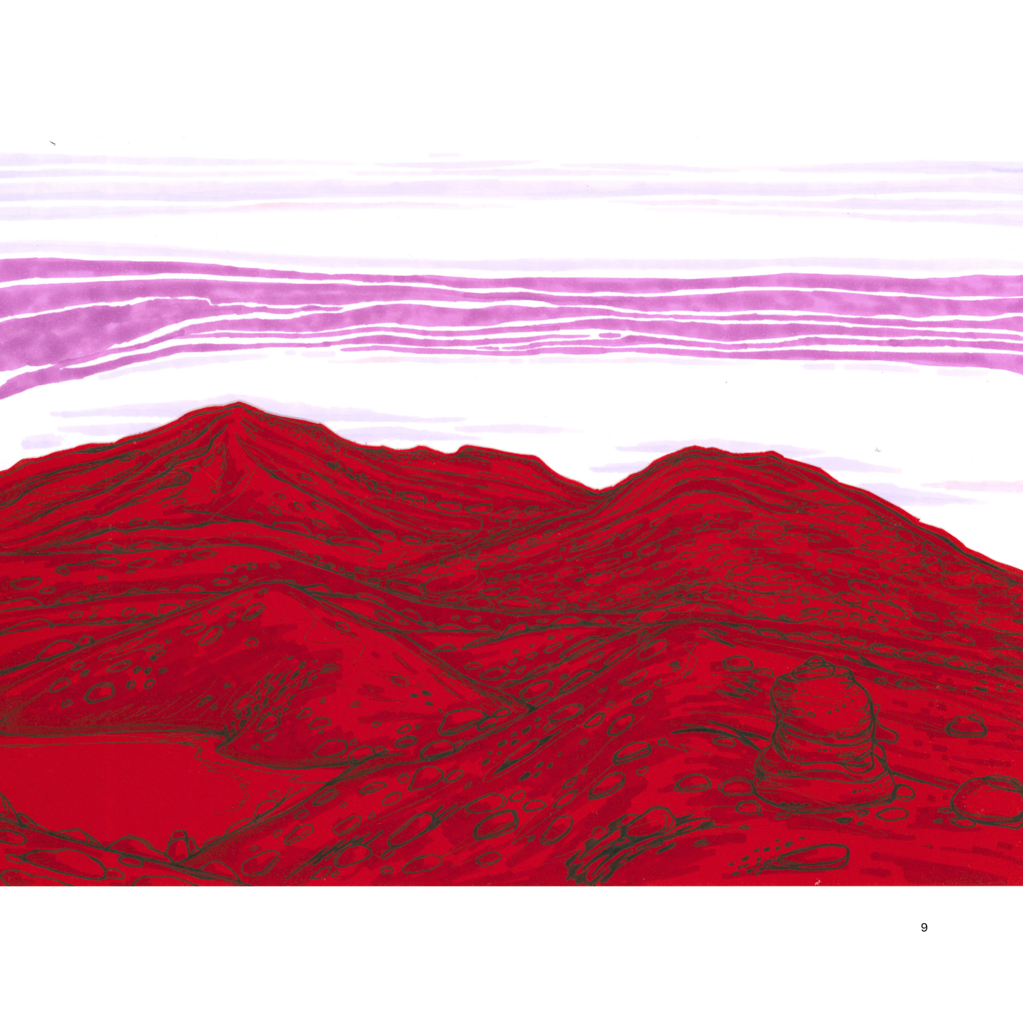 2O24 • Media Mix Landscapes A4 (70 unique illustrations)