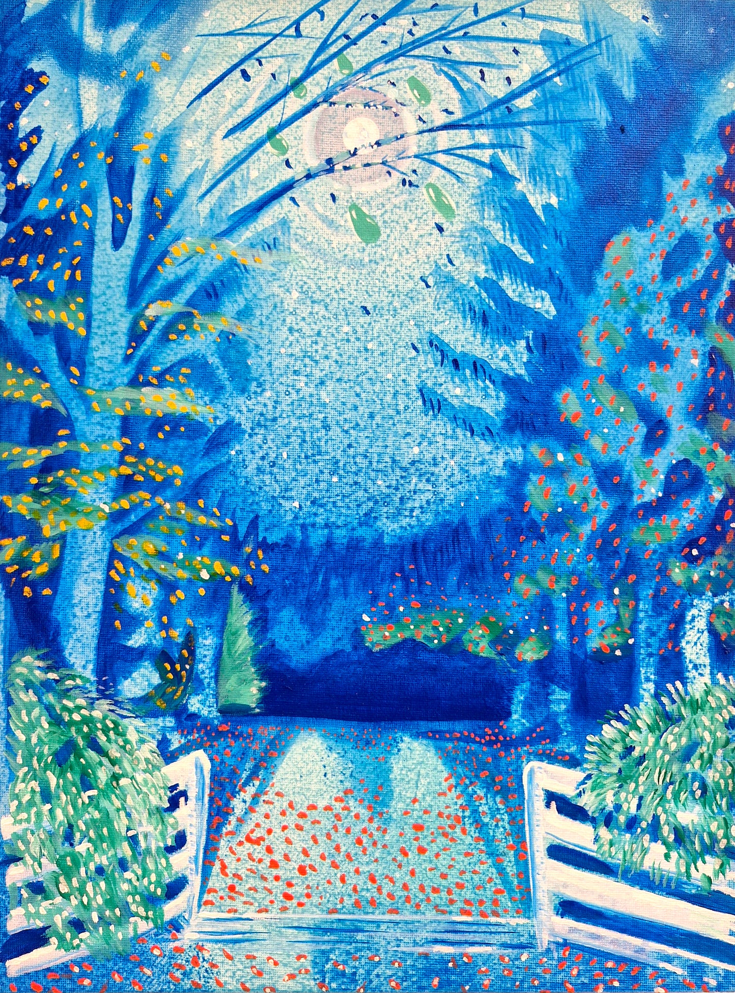 30x40cm. Acrylic on Canvas. 2024.