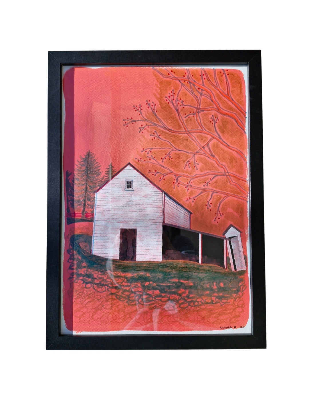 Farm Barn Pair (Originals)