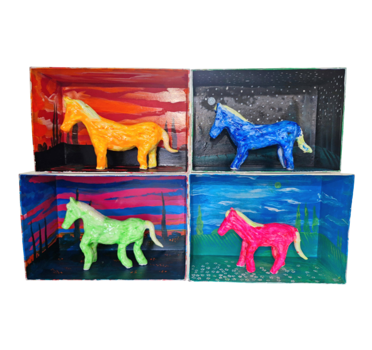 #NEW • 2O25 • Anatomically Incorrect Horses (Glow in the Dark)